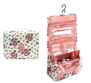 Portable Cosmetics Bag Hanging Organizer - Halee Butler, LLC