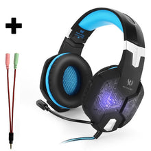 3.5mm Gaming Headphone Headset Stereo With Microphone Mic Led light - Halee Butler, LLC